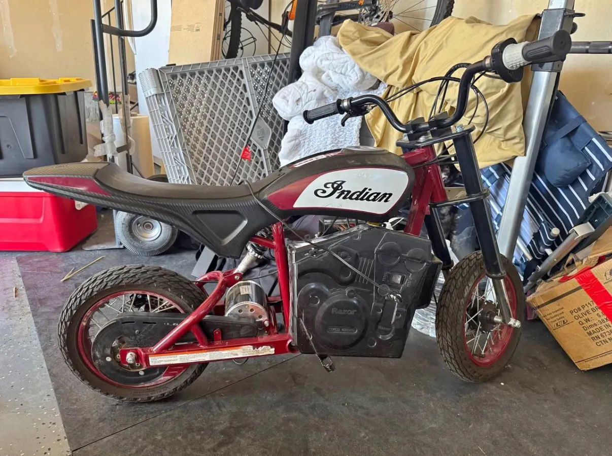 Razor Indian Electric Mini Bike for Kids